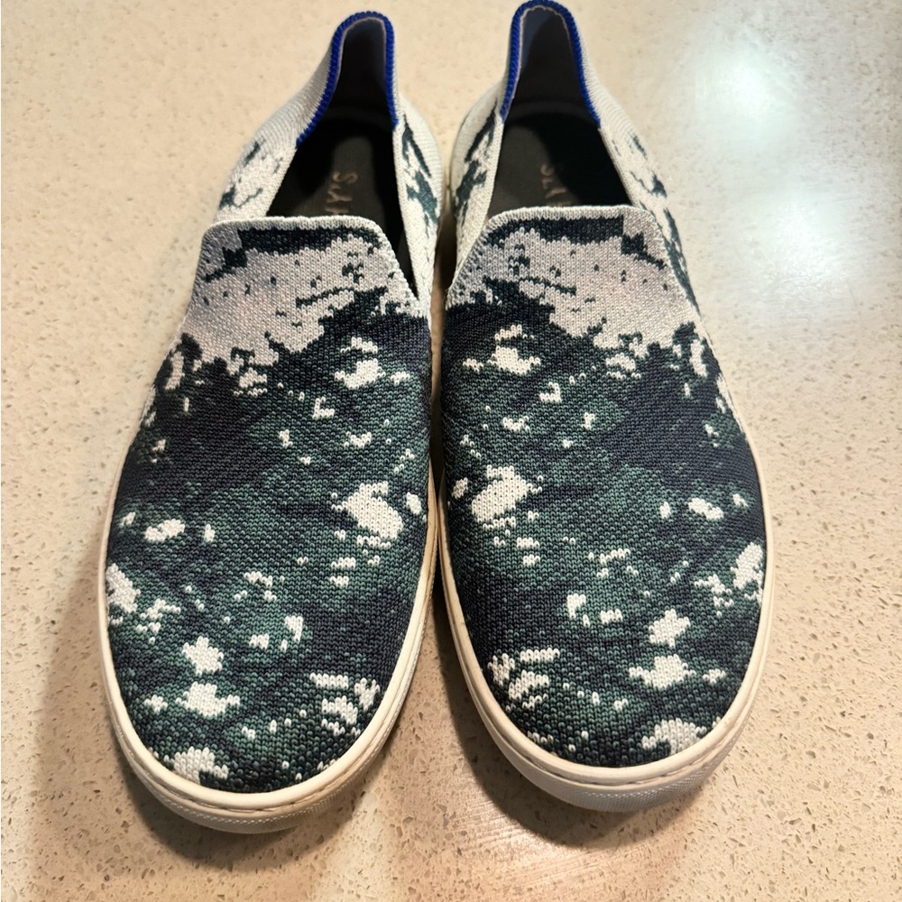 Rothy’s sneakers size 9.5 Sea Green